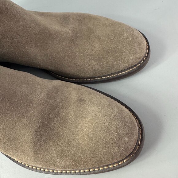 1901 Chukka Taupe Leather Upper Ankle Slip On Boots, Men\'s Size 9.5 main image 7